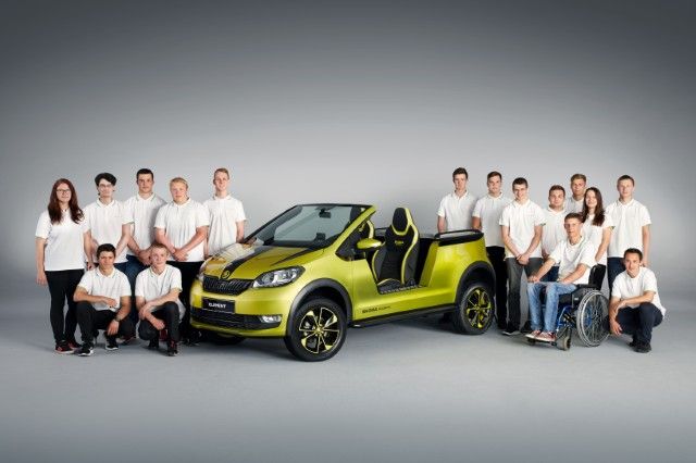 Estudiantes de la Academia Skoda, crean un buggy eléctrico sobre la base de un Skoda Citigo