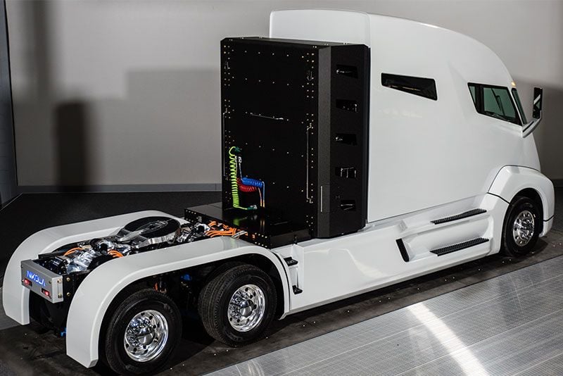 Más detalles sobre el camión eléctrico de Nikola Motors