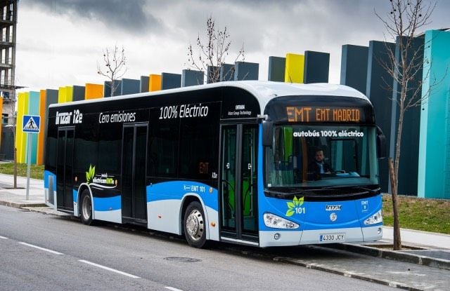 La Empresa Municipal de Transportes de Madrid compra 15 autobuses eléctricos a Irizar