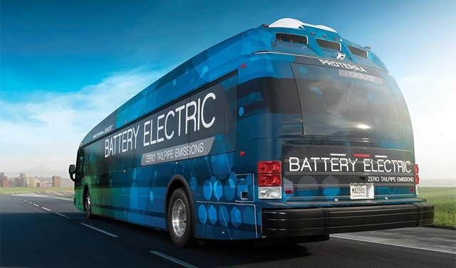 El autobús eléctrico de Proterra recorre 1.772 kilómetros con una sola carga