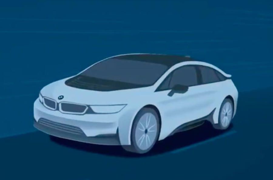 Filtrado el aspecto del coche eléctrico que presentará BMW en Frankfurt. ¿Será el BMW i5?