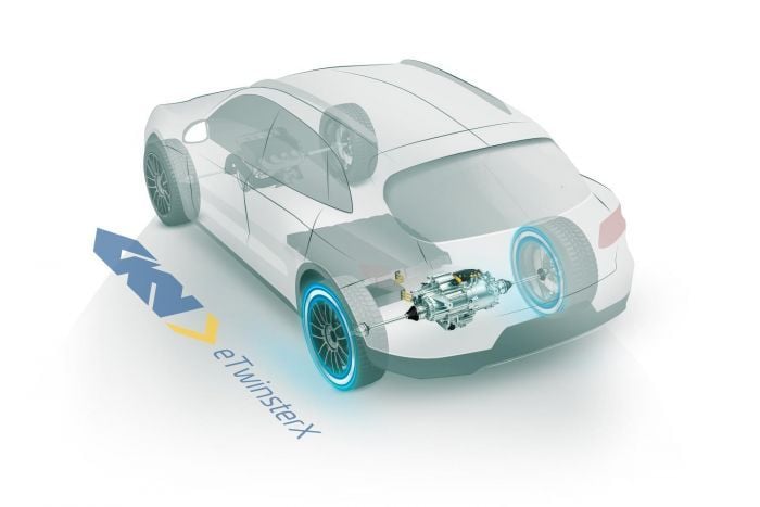 GKN presenta el eTwinsterX. Un sistema eléctrico adaptable a múltiples vehículos