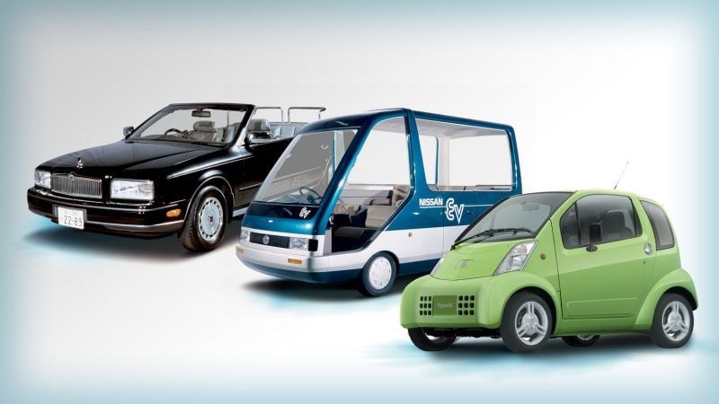 70 años de coches eléctricos de Nissan. Del Tama al BladeGlidder