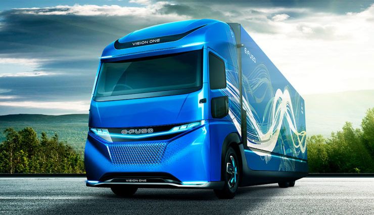 Daimler y Mitsubishi presentan en Tokio el E-FUSO Vision ONE. Un camión eléctrico de transporte pesado