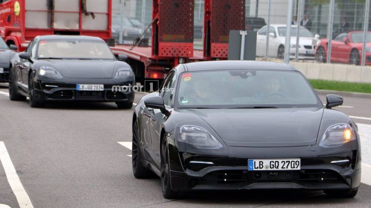 Fotos del Porsche Mission E durante unas pruebas. ¿El primer verdadero rival para el Tesla Model S?