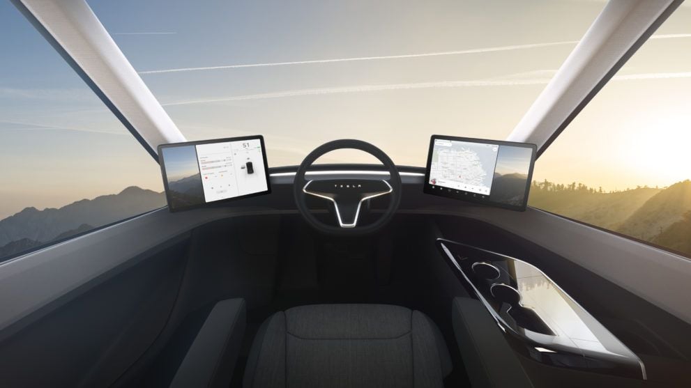 El interior del camión Tesla Semi, ahora en mayor detalle (Vídeo)