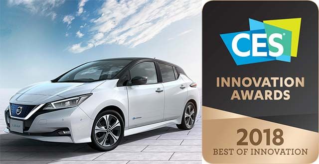 El nuevo Nissan LEAF recibe su primer premio internacional