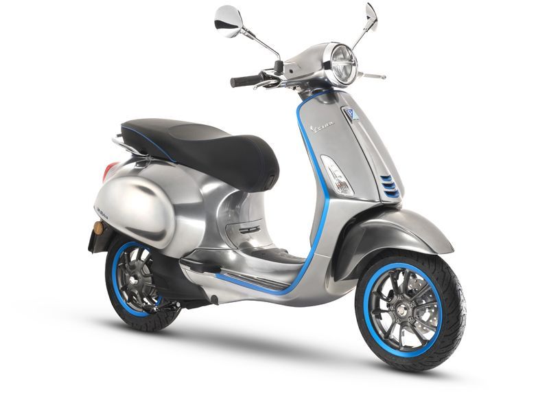 Piaggio presenta su primera Vespa eléctrica. Motor de 4 kW, autonomías de hasta 100 kilómetros y extensor de autonomía opcional