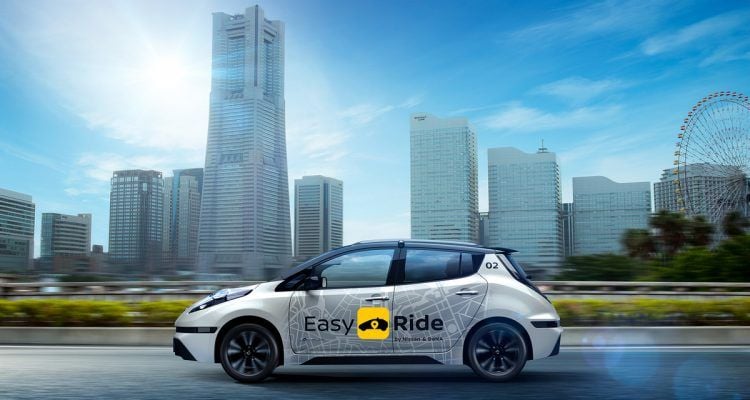 Nissan revela su nuevo taxi autónomo basado en el LEAF