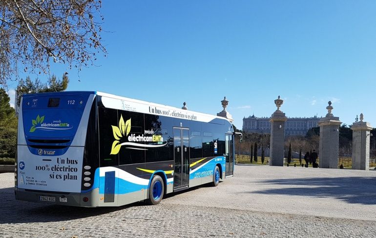 La EMT de Madrid añade 15 autobuses eléctricos a su flota