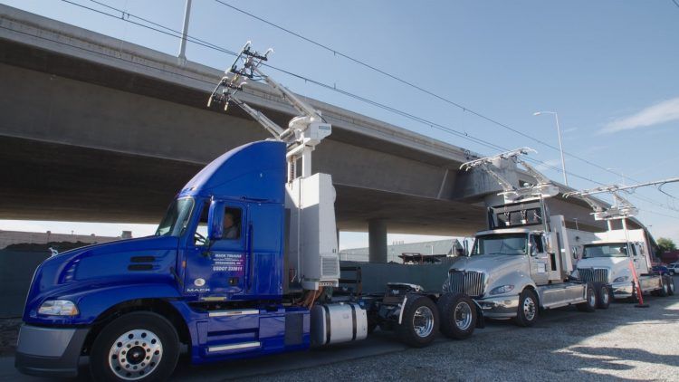 La autopista electrificada eHighway de Siemens comienza a funcionar en California