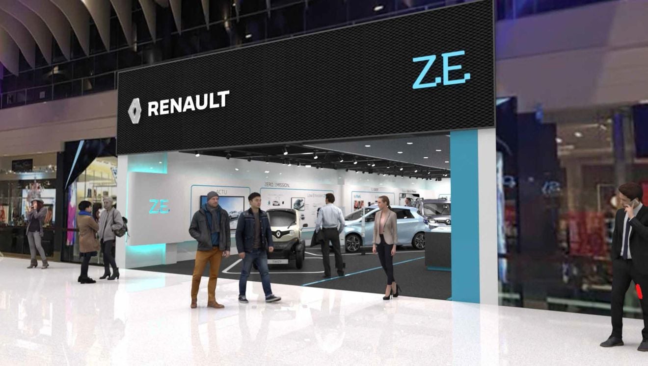 Renault abre su primera tienda exclusiva para sus coches eléctricos