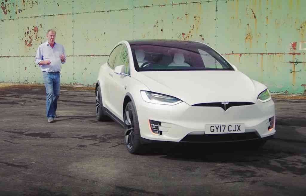 Jeremy Clarkson prueba el Tesla Model X en The Grand Tour