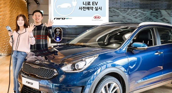 El KIA Niro eléctrico comenzará sus entregas en Corea en julio, con dos versiones y precios desde 32.800 euros