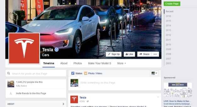 Elon Musk borra la página de Facebook de Tesla y SpaceX por el escándalo de Cambridge Analytica