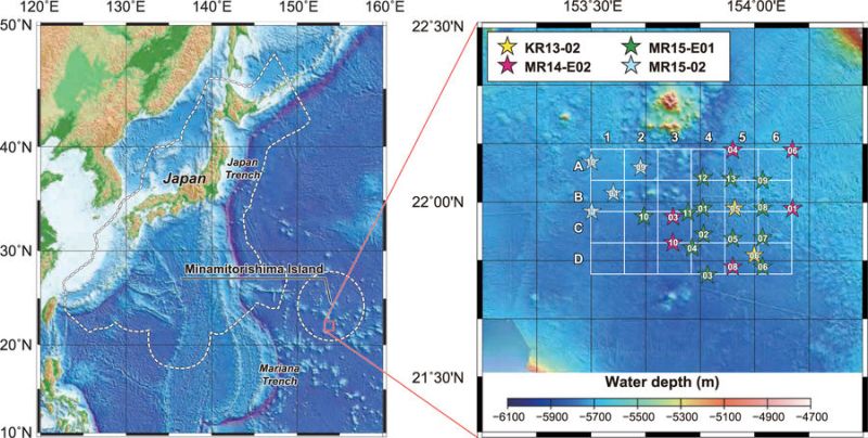 Japón encuentra un gigantesco yacimiento de tierras raras con reservas para varios siglos