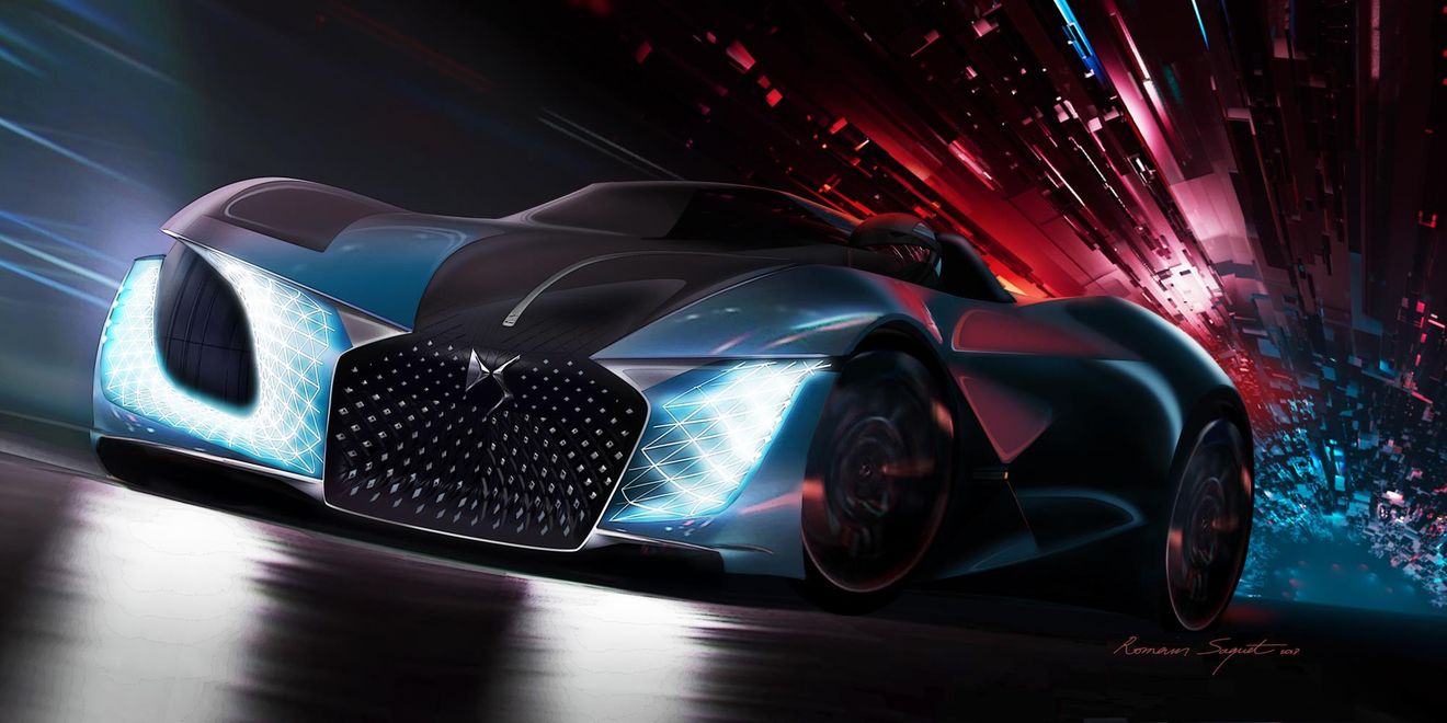 DS X E-TENSE, un prototipo asimétrico de 1.341 cv que adelanta las líneas de los DS del futuro