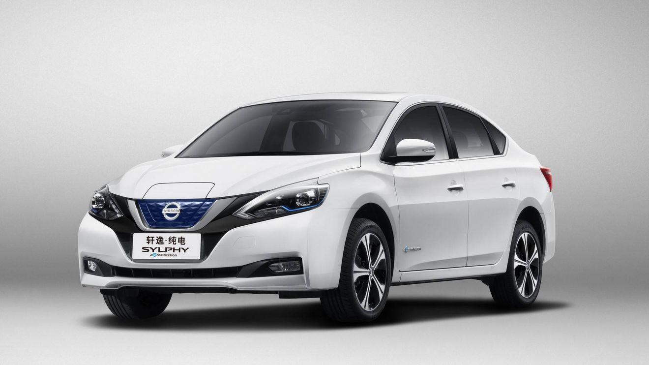 Nissan Sylphy Zero Emission: un sedán 100% eléctrico con 338 kilómetros de autonomía