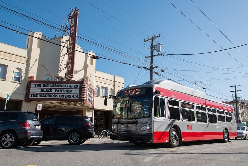 San Francisco se marca 2035 como fecha tope para tener una flota de autobuses 100% eléctrica