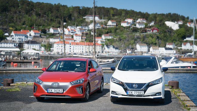 Con el buen tiempo, la autonomía del Nissan LEAF mejora en su comparativa con el Hyundai IONIQ. Pero continúan los problemas con la recarga rápida