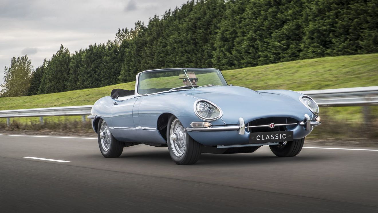 El Jaguar E-Type eléctrico llegará en 2020