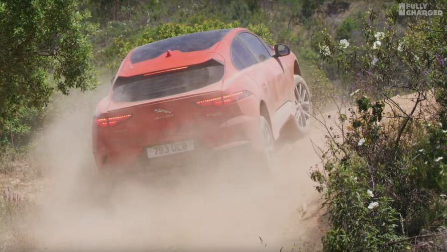 El Jaguar I-Pace se desenvuelve mejor de lo esperado en conducción todoterreno (Vídeo)