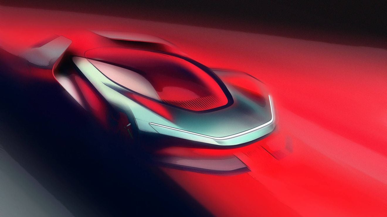 Pininfarina lanza el primer adelanto de su nuevo superdeportivo eléctrico y anuncia su alianza con Rimac