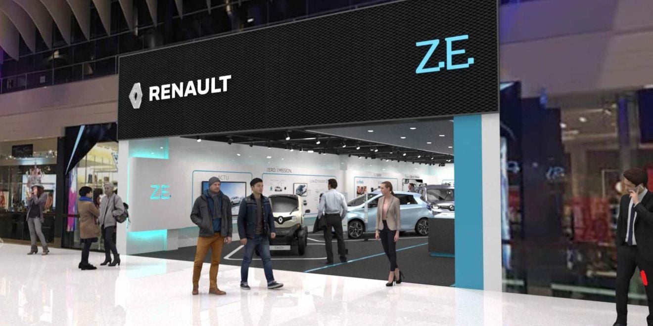 Renault abre su segunda tienda dedicada al coche eléctrico en Berlín. Pronto, se unirán nuevas ciudades