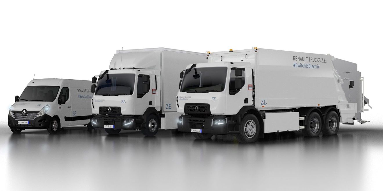 Renault Trucks presenta su gama de camiones eléctricos, con hasta 300 kilómetros de autonomía