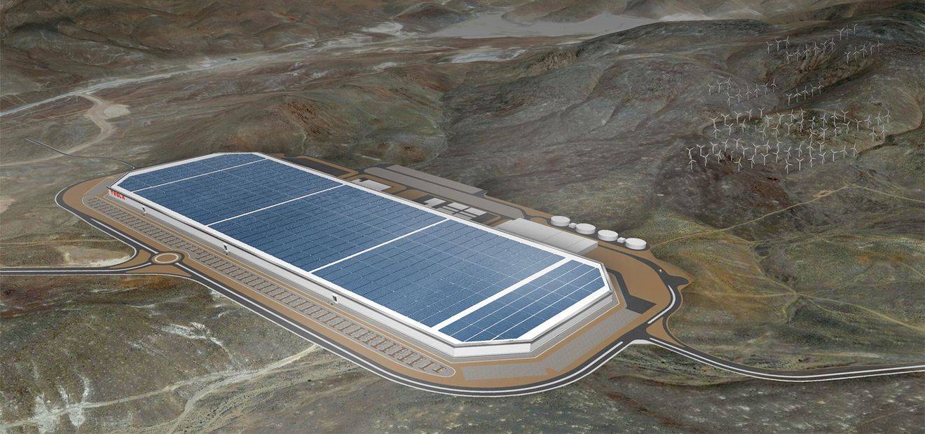 Las baterías Panasonic de la Gigafábrica 1 de Tesla son un 20% más baratas que las de LG Chem