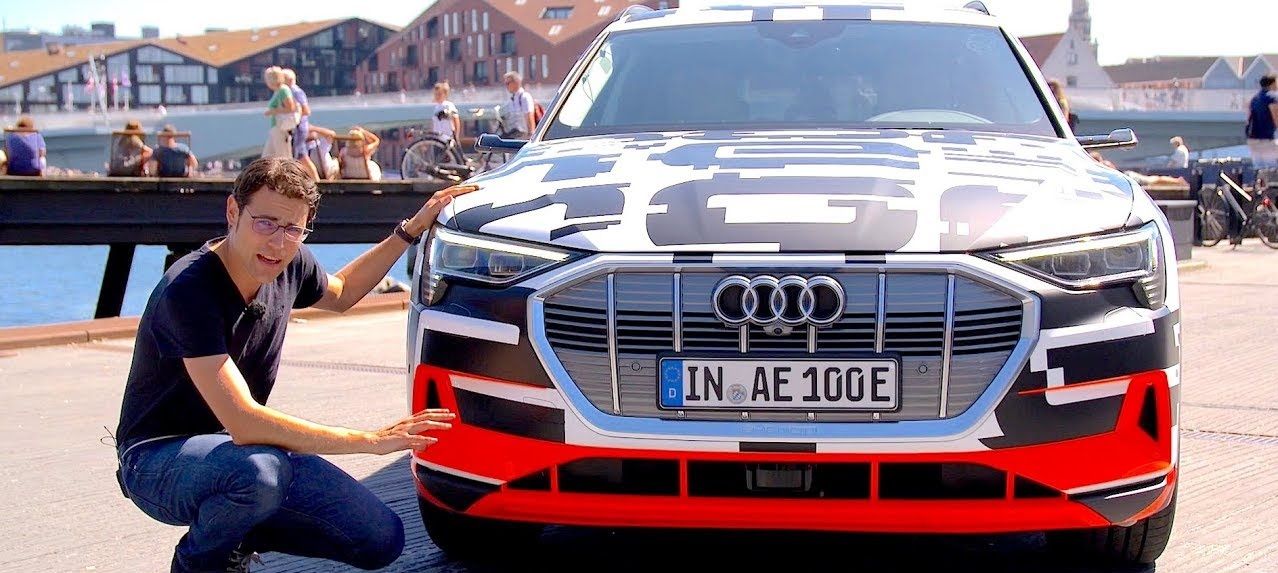 Los medios comienzan a probar el Audi e-tron Quattro... completamente camuflado