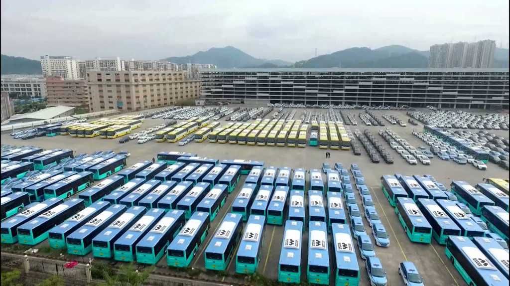 La ciudad china de Cantón firma un contrato para la compra de casi 5.000 autobuses eléctricos