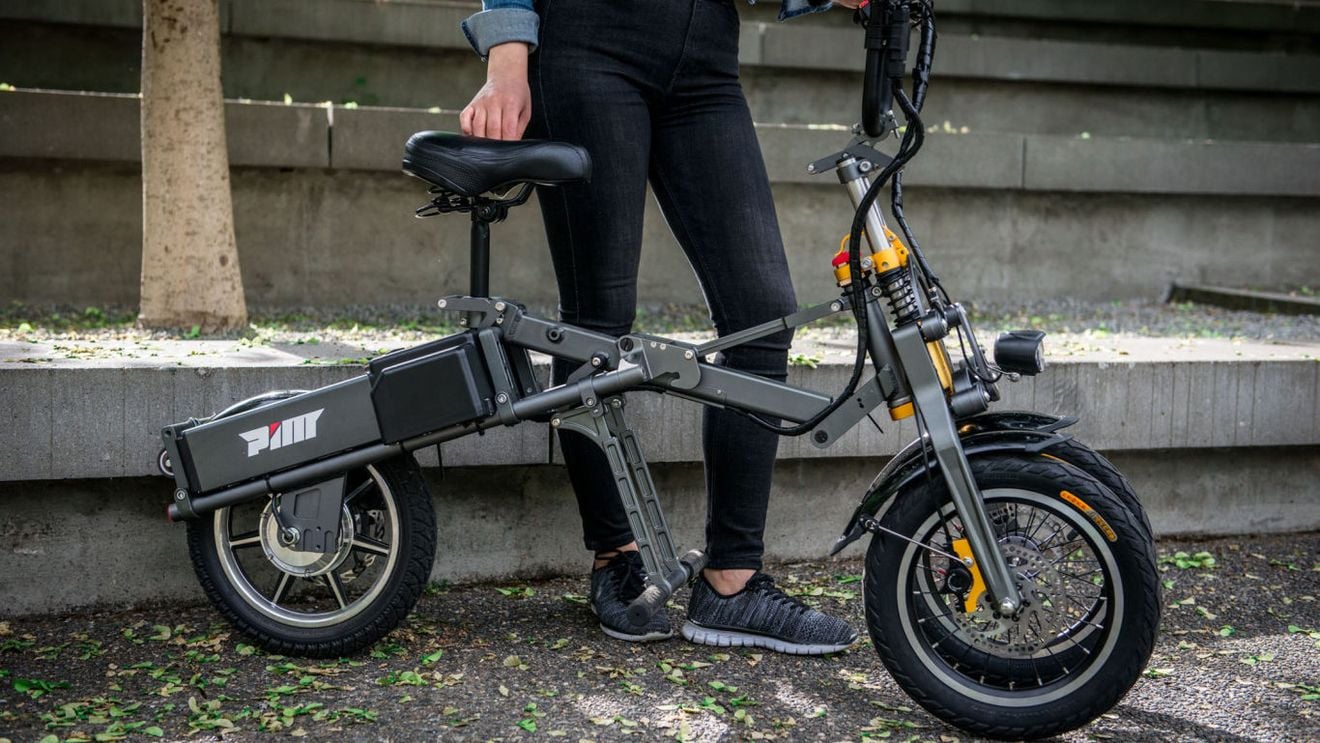 Mylo: un micro-scooter eléctrico, plegable y con tres ruedas