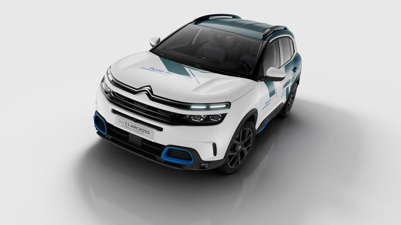 Citroën C5 Aircross Hybrid Concept: un híbrido enchufable con 50 kilómetros de autonomía que llegará a producción en 2020