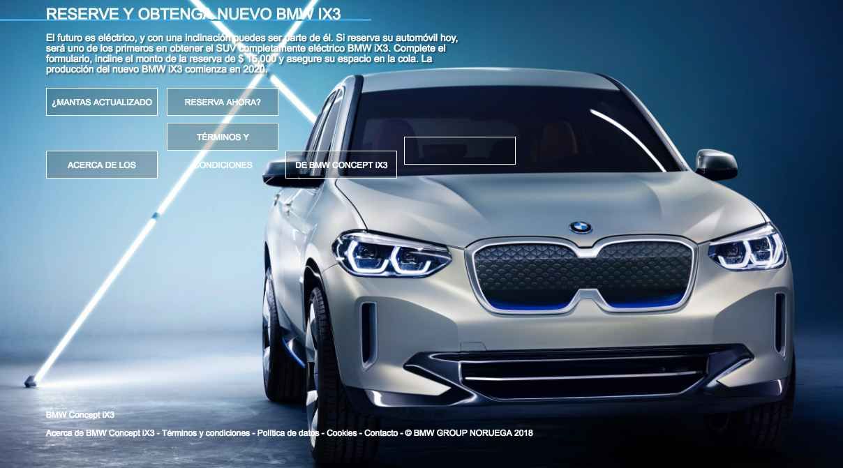 El BMW iX3 abre el proceso de reservas en algunos mercados