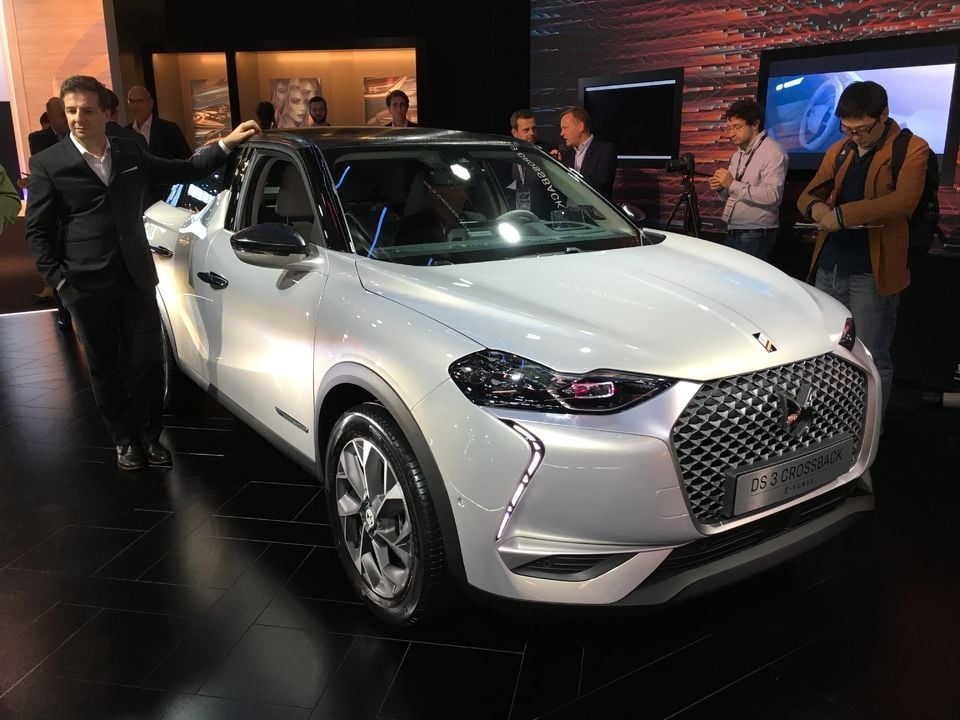 EL DS 3 Crossback E-TENSE hace su primera aparición en el Salón de París con su autonomía oficial: 320 kilómetros WLTP