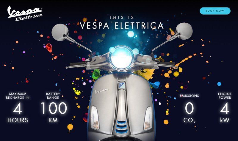 Comienzan las ventas de la primera Vespa eléctrica. Autonomía de 100 kilómetros y un precio desde 6.390 euros