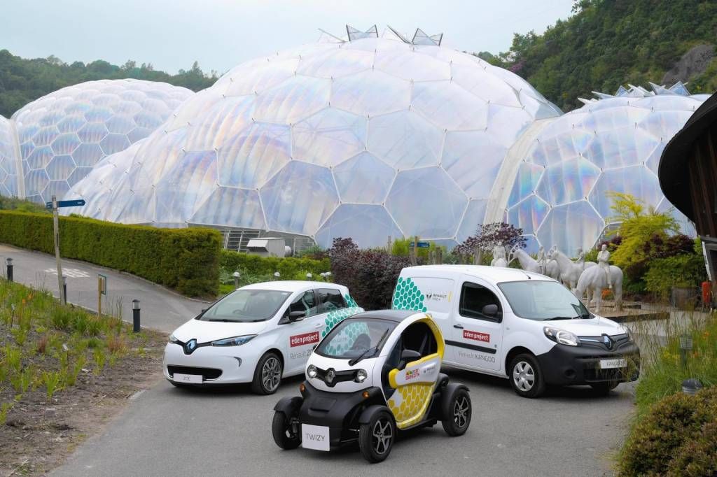 Nueva flota de coches eléctricos de Renault para el Proyecto Edén