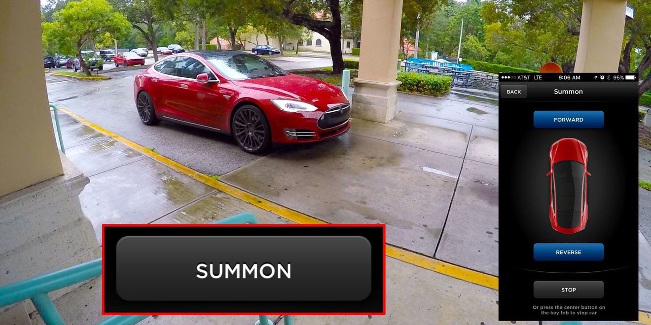 La función Summon de Tesla podrá buscar aparcamiento de forma automática en mes y medio