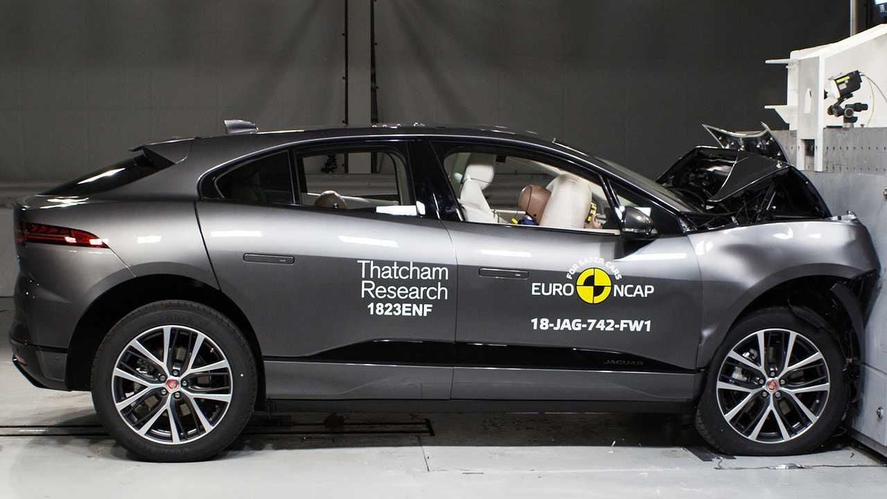 El Jaguar I-Pace logra cinco estrellas en las endurecidas pruebas de choque EuroNCAP