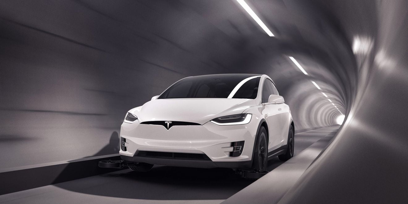 The Boring Company inaugura su primer túnel de pruebas con coches autónomos Tesla