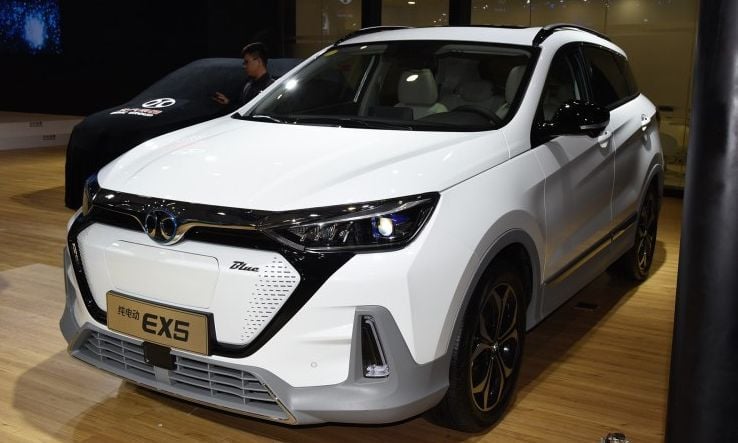 BAIC presenta el EX5, un SUV totalmente eléctrico con 520 kilómetros de autonomía NEDC