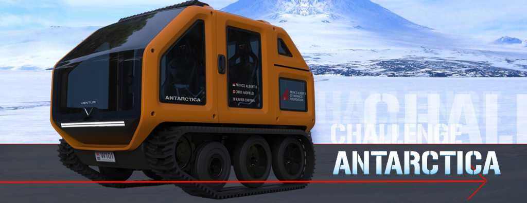 Venturi Mission 03: Antarctica, un vehículo eléctrico con baterías de Formula E para explorar la Antártida