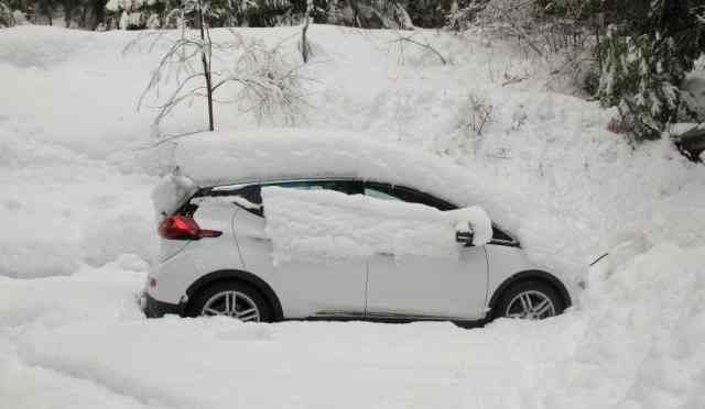 El frío intenso provocado por el vórtice polar se come hasta el 50% de la autonomía de los coches eléctricos