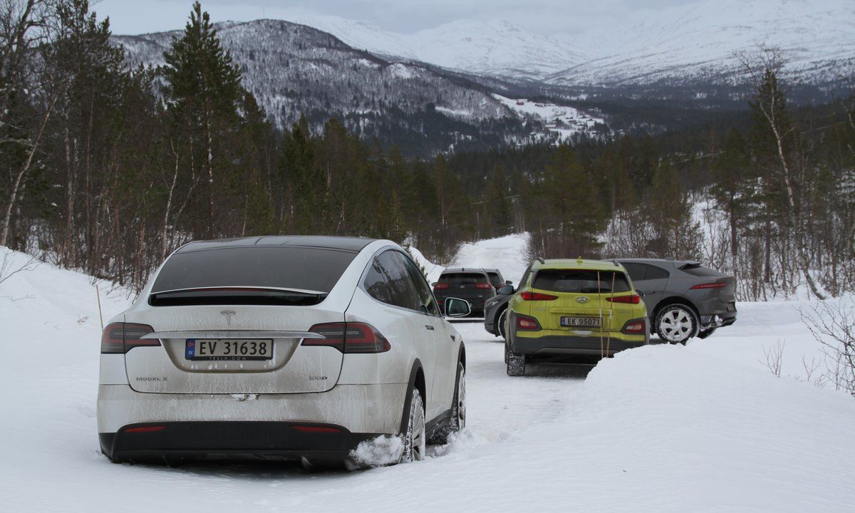 Estos 5 SUV eléctricos se enfrentan al duro invierno noruego. ¿Cuál es su autonomía real en estas condiciones?