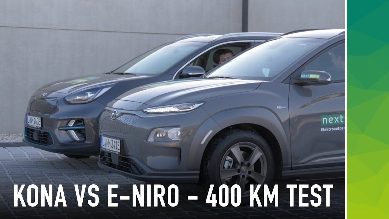 Hyundai Kona Eléctrico vs KIA e-Niro. ¿Cuál es más eficiente en autopista?