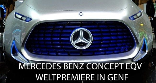 Mercedes-Benz lanza un adelanto de su furgoneta eléctrica de lujo EQV