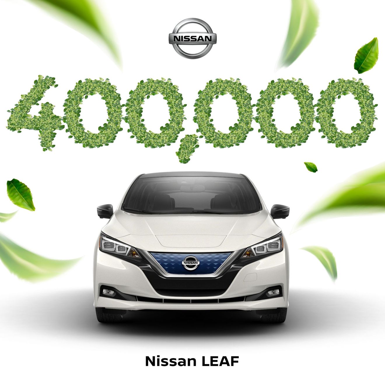 El Nissan LEAF se convierte en el primer coche eléctrico del mundo en superar las 400.000 unidades vendidas