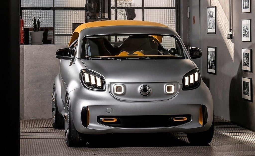 Smart forease+ Concept: un adelanto del restyling del Smart EQ fortwo eléctrico