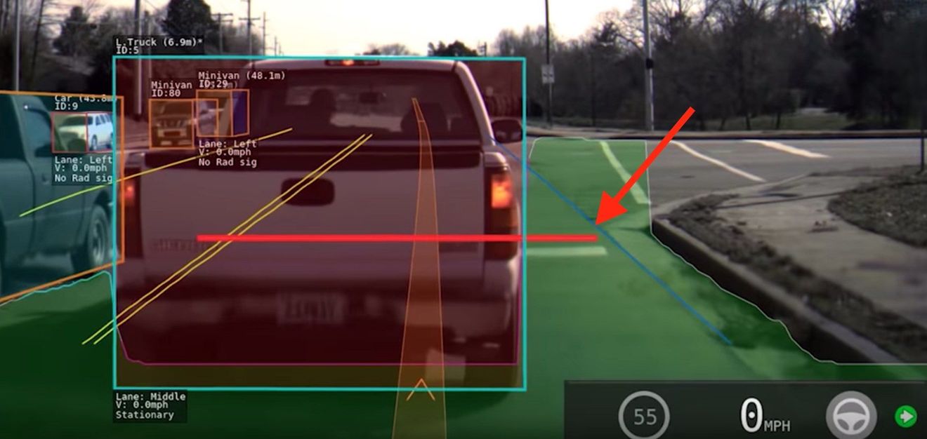 El Autopilot de Tesla ya es capaz de detectar líneas de stop en la carretera